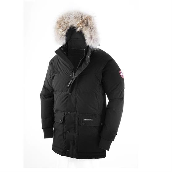 Canada Goose Mens Emory Parka  Black