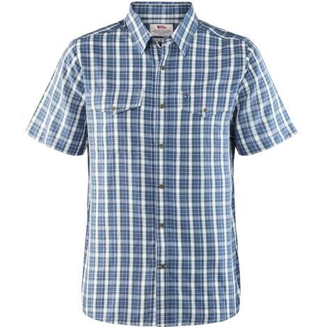Fj? Llr? Ven Abisko Cool Shirt S S Mens  Uncle Blue