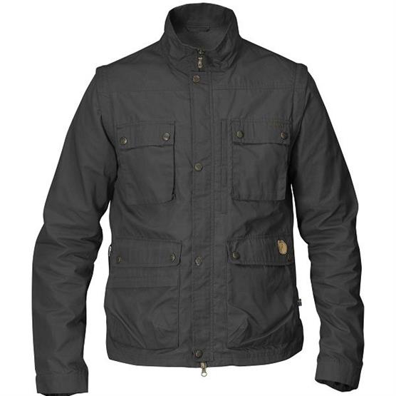 Fj? Llr? Ven Reporter Lite Jacket Mens  Dark Grey
