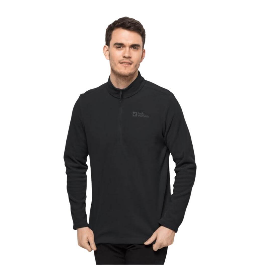 Fleecetrøje Til Herre - Jack Wolfskin Taunus Hz M - Sort