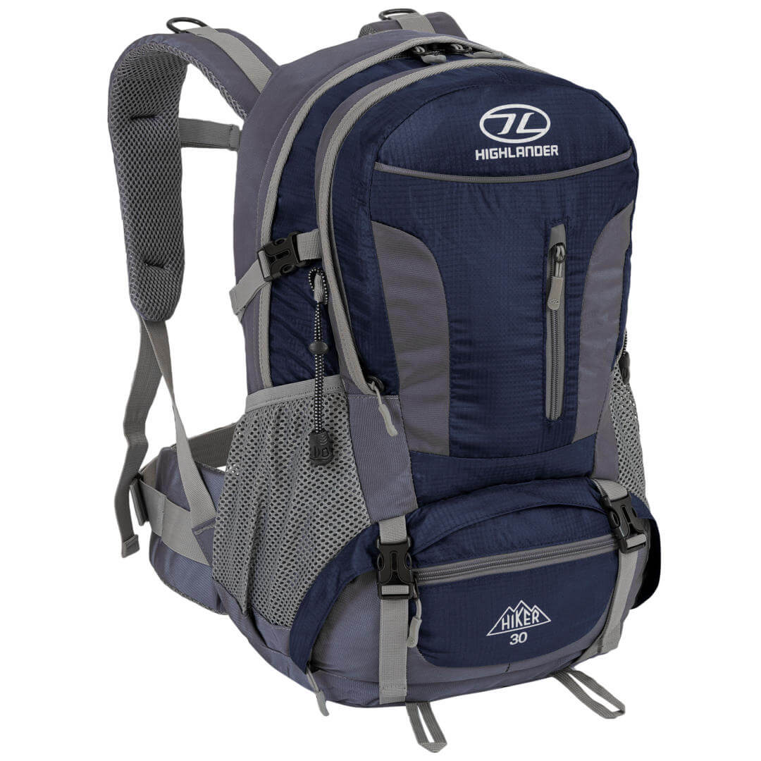 Hiker Rygsæk - 30 Liter - Blå