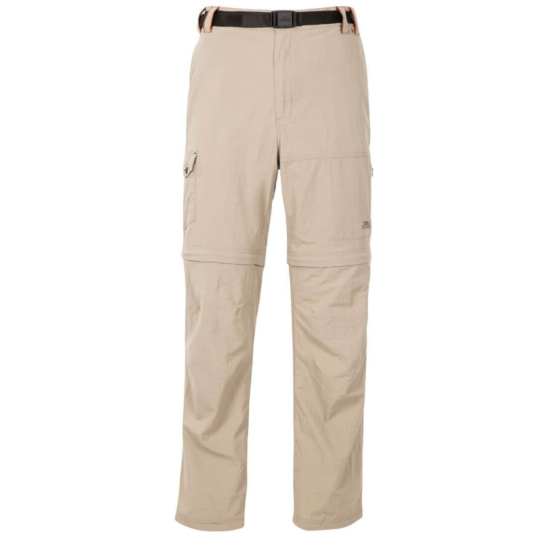 Vandrebukser Til Mænd - Trespass Rynne Zip Off - Khaki