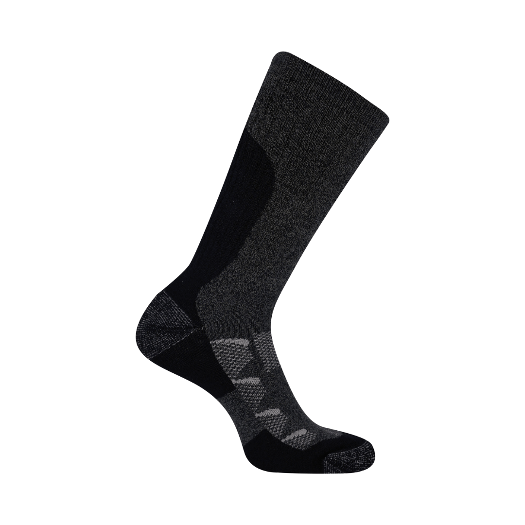 Vandresokker - Merrell Moab Hiking Crew Sock - Grå-sort