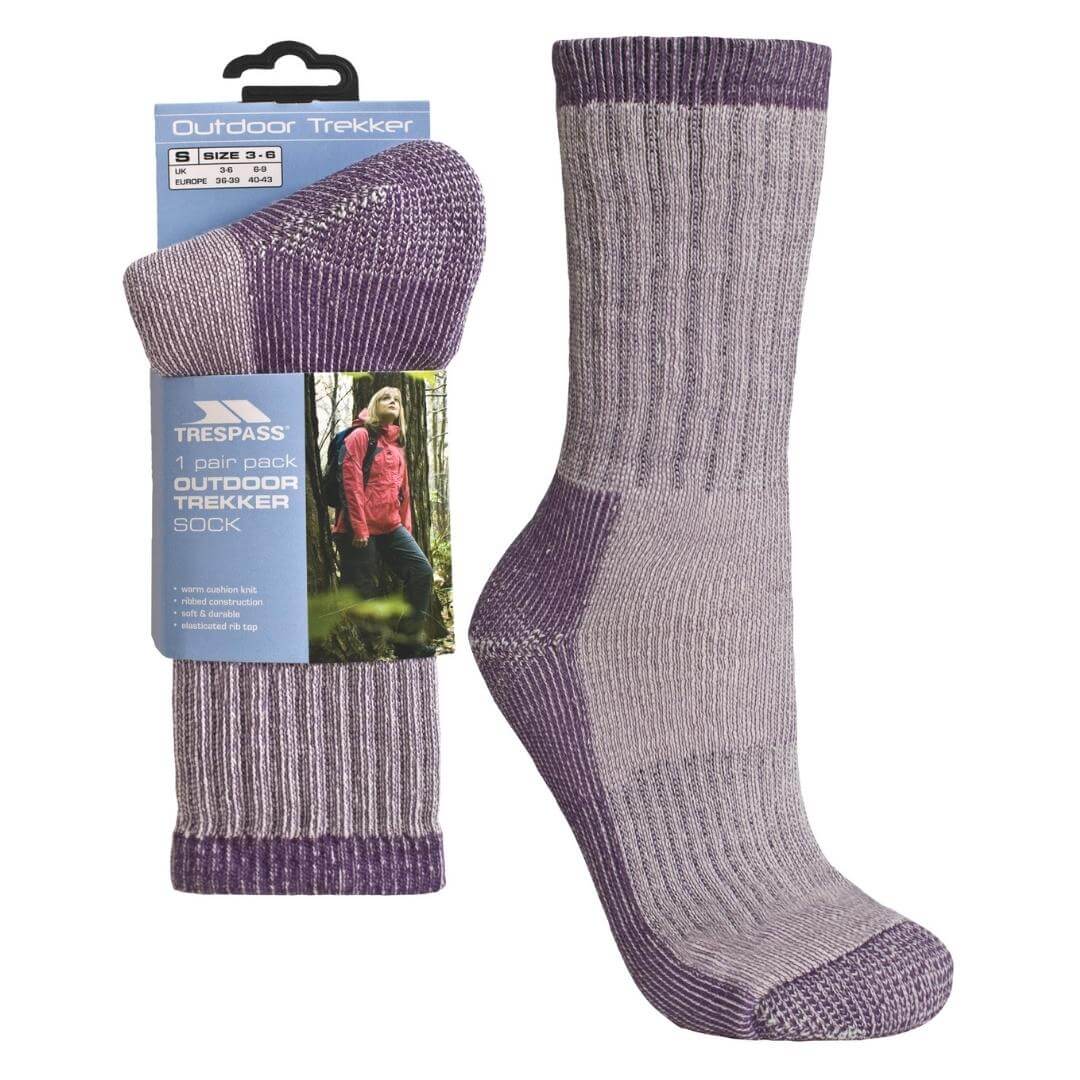 Vandrestrømper Til Dame - Trespass Springer - Merino Uld