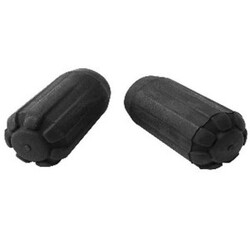 Black Diamond Z-pole Rubber Tip Protectors Dutter  Dupsko  Gummifødder Til Vandrestave  2 Stk