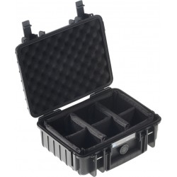 B W Outdoor Cases Bw Outdoor Cases Type 1000 Blk Rpd  Divider System - Kuffert