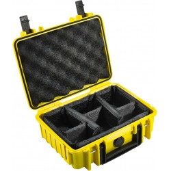 B W Outdoor Cases Bw Outdoor Cases Type 1000 Yel Rpd  Divider System - Kuffert
