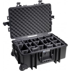 B W Outdoor Cases Bw Outdoor Cases Type 6700 Blk Rpd  Divider System - Kuffert