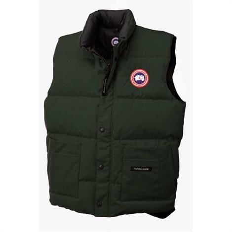 Canada Goose Mens Freestyle Vest  Forest Green
