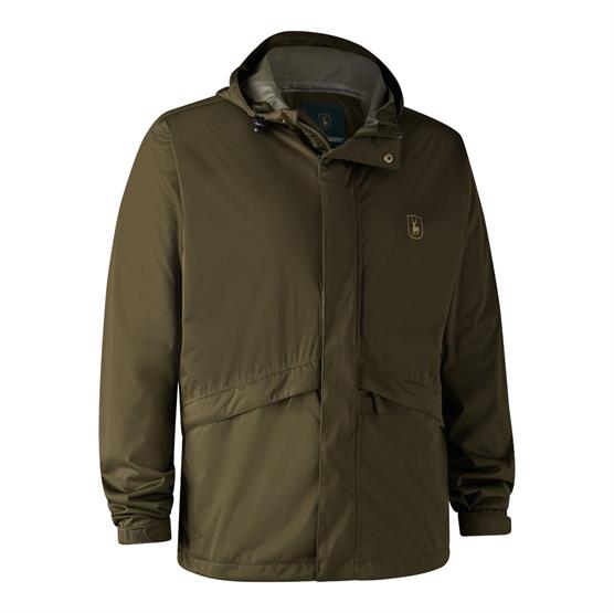 Deerhunter Mens Thunder Rain Jacket  Tarmac Green