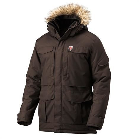 Fj? Llr? Ven Yupik Parka Mens  Black Brown