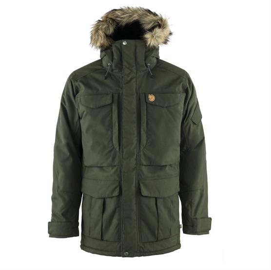 Fj? Llr? Ven Nuuk Parka Mens  Deep Forest