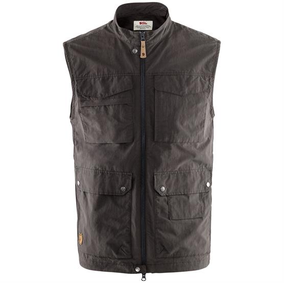 Fj? Llr? Ven Travellers Mt Vest Mens  Dark Grey
