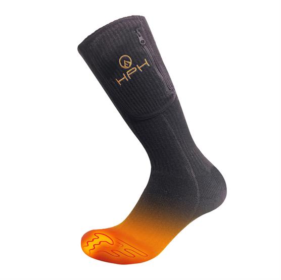Happyhot Heated Merino Sock Premium 2 0  Black