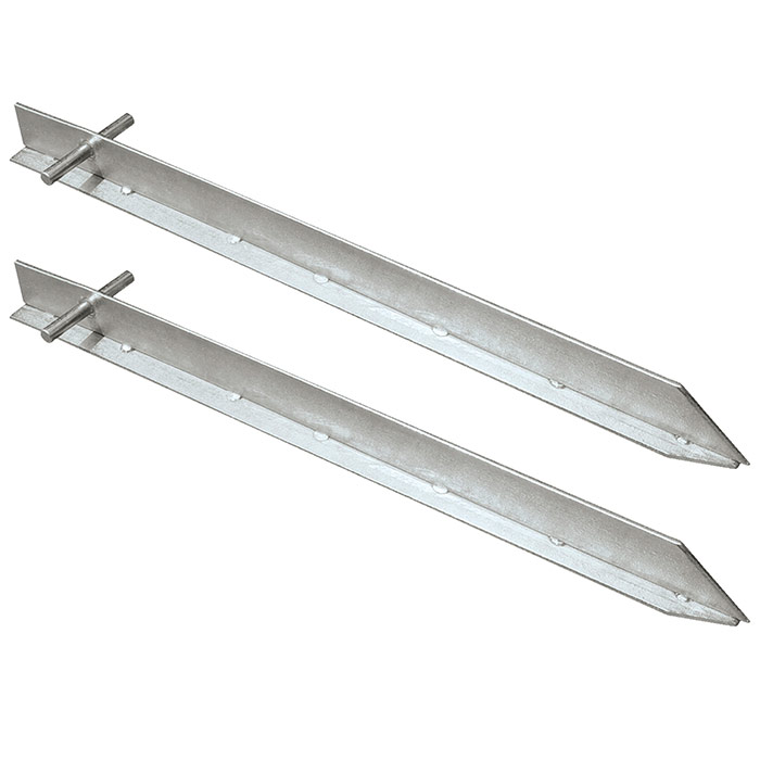 T-stålpløk 300 X 20 Mm  2 Stk