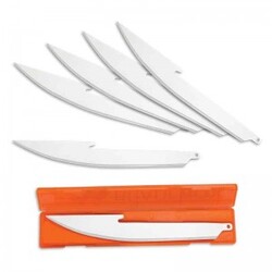 Knivblade Sæt Til Outdoor Edge Razor Knive 12 7 Cm - 6 Stk