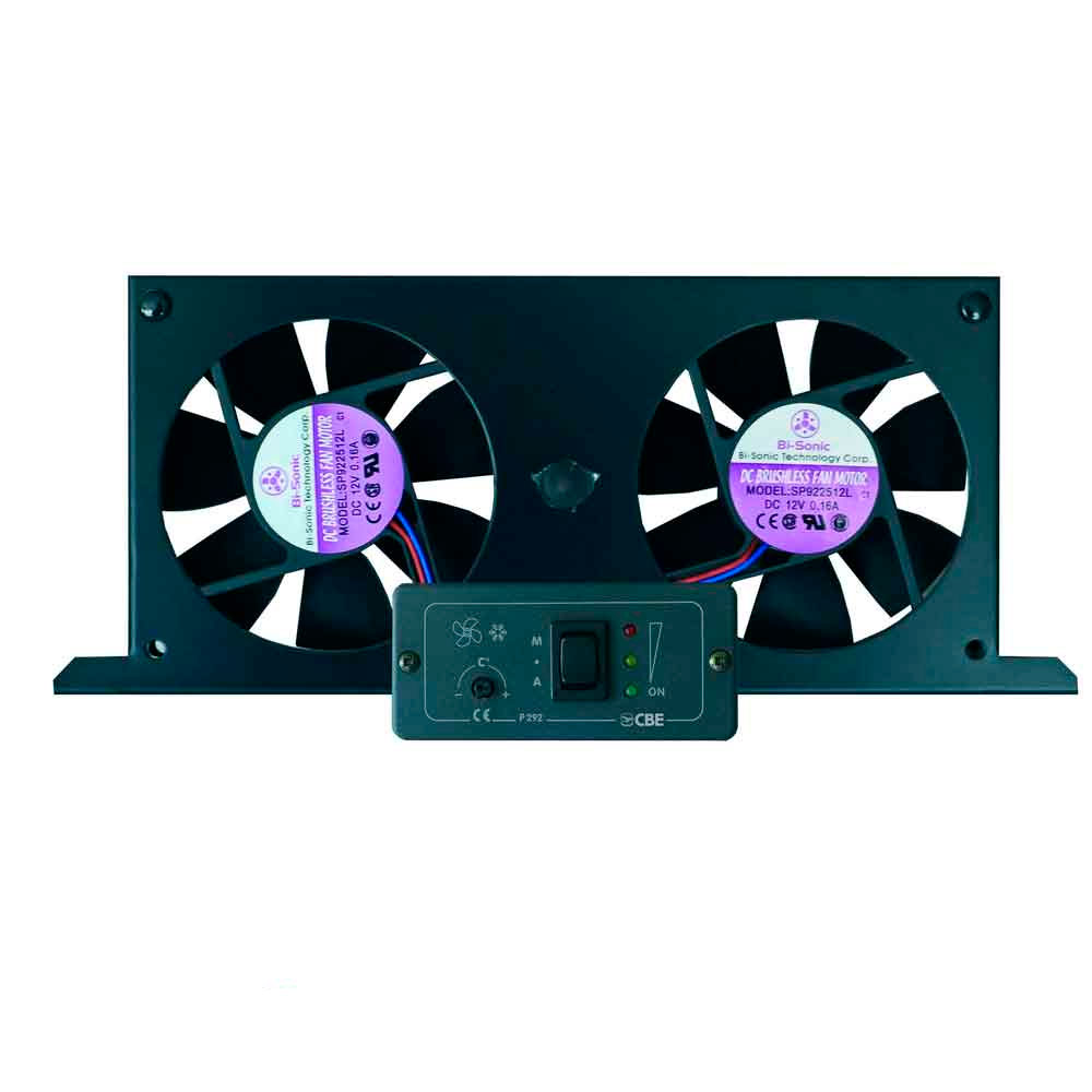 Køleskabsventilator Dobbelt P292  12 Volt  2 6 Watt