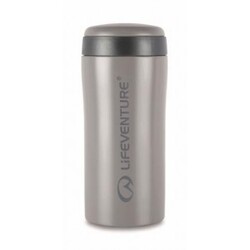 Lifeventure Thermal Mug - 300ml - Matt Grey - Str  Stk  - Termoflaske