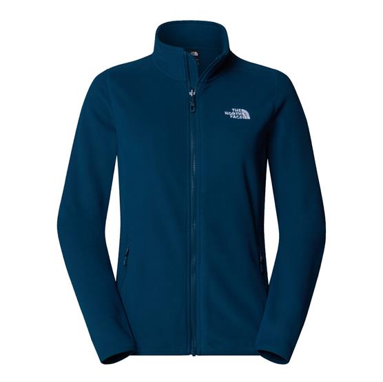 The North Face Womens 100 Glacier Fz  Midnight Petrol