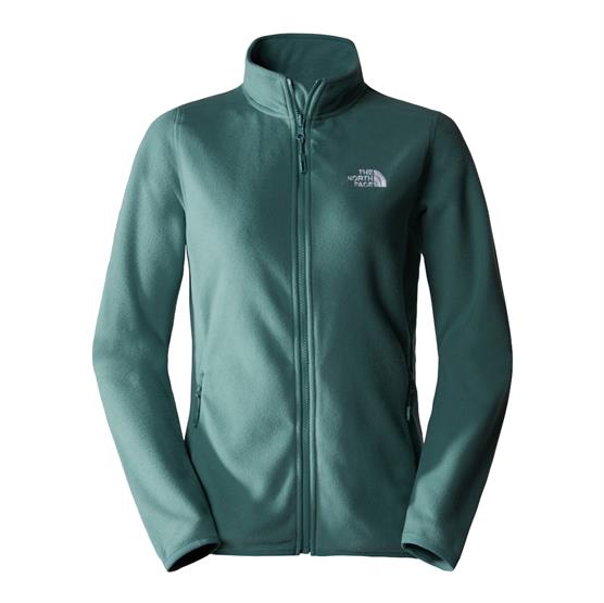 The North Face Womens 100 Glacier Fz  Dark Sage