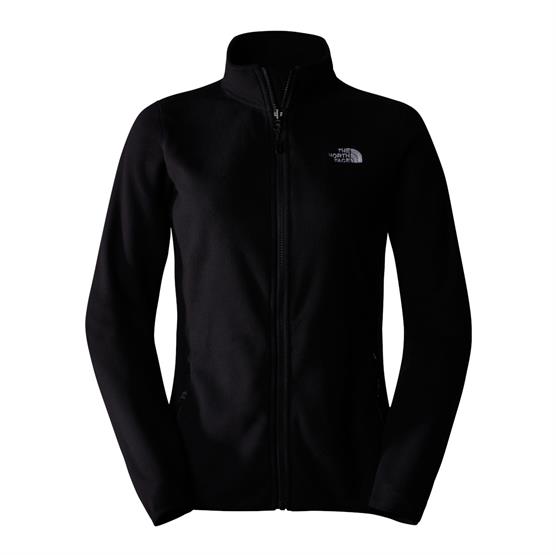 The North Face Womens 100 Glacier Fz  Black   Npf