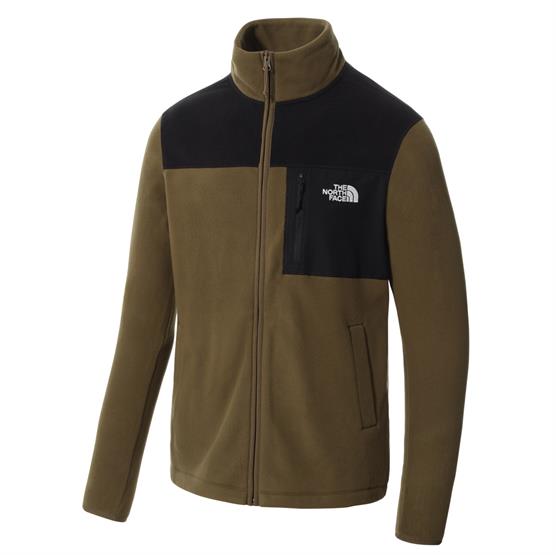 The North Face Mens Homesafe Full Zip Fleece  Military Olive