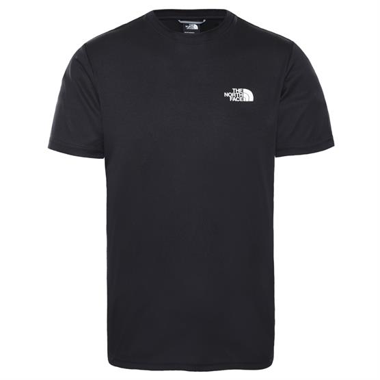 The North Face Mens Reaxion Red Box Tee  Black   White
