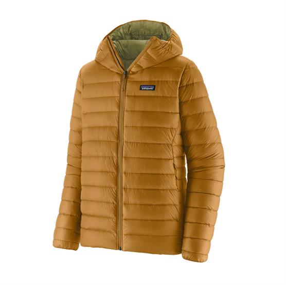 Patagonia Mens Down Sweater Hoody  Pufferfish Gold