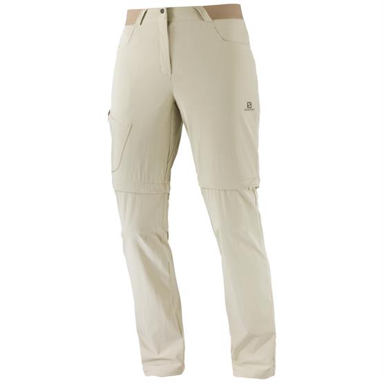 Salomon Wayfarer Zip Off Pants Womens  Plaza Taupe