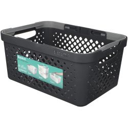 Sistema 18 5l Basket Charcoal - Kurv