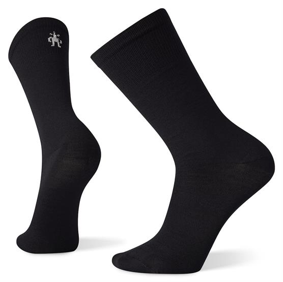 Smartwool Hike Zero Cushion Liner Crew Socks  Black