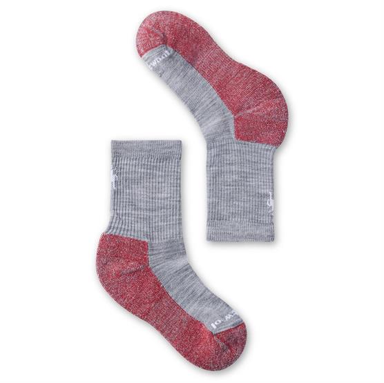 Smartwool Kids Hike Light Cushion Crew Socks  Light Grey