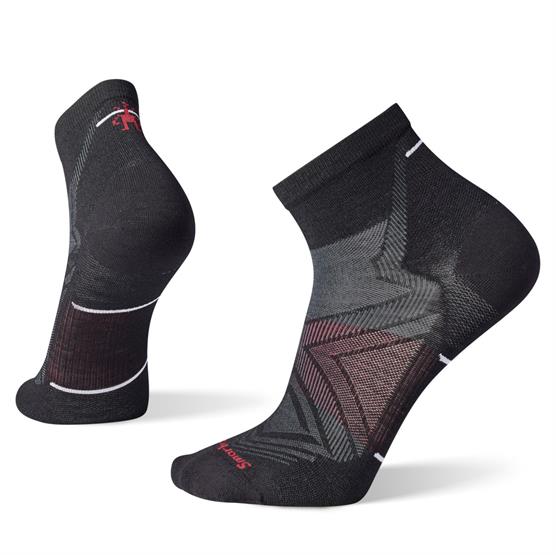 Smartwool Run Zero Cushion Ankle Socks  Black