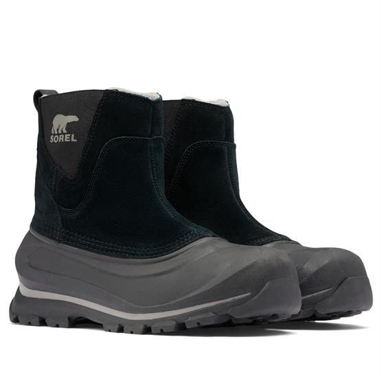 Sorel Buxton Pull On Wp Mens  Black   Quarry