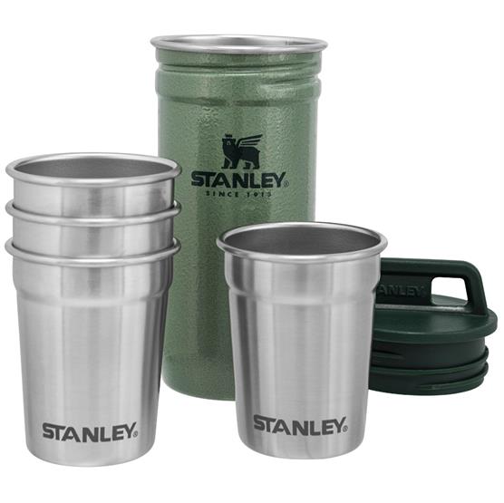Stanley Adventure Nesting Shot Glass Set  Hammertone Green