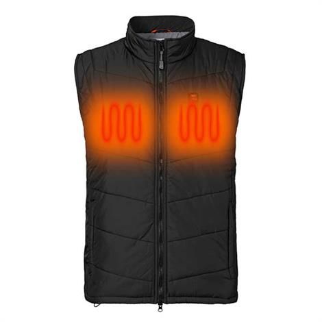 Nordic Heat Quiltet Thermo Vest  Black