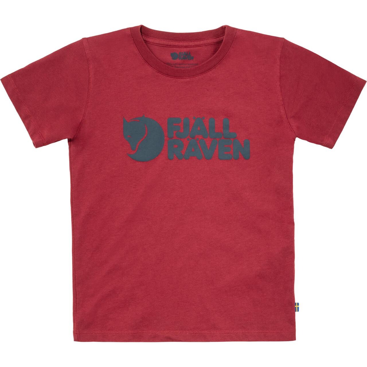 Fj? Llr? Ven Kids Fj? Llr? Ven Logo T-shirt  Rød  Pomegranate Red 346  158 Cm