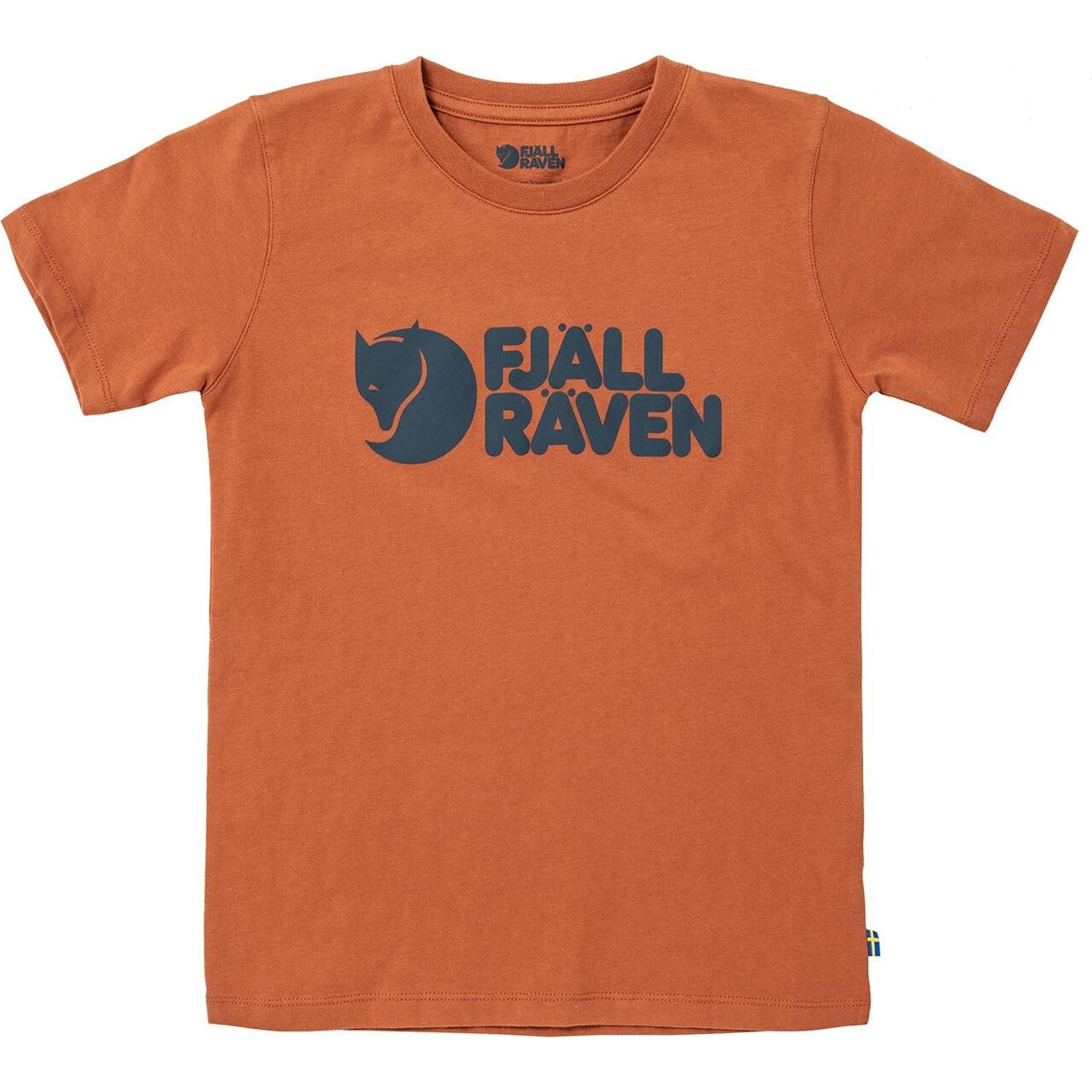 Fj? Llr? Ven Kids Fj? Llr? Ven Logo T-shirt  Brun  Terracotta Brown 243  146 Cm