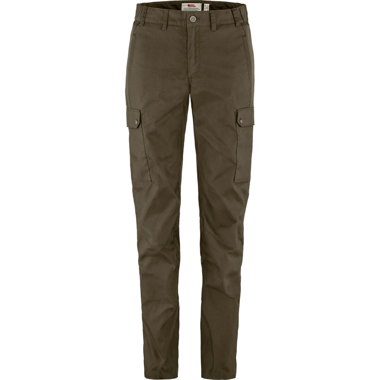 Fj? Llr? Ven Womens Stina Trousers   Grøn  Dark Olive 633  38 Lang
