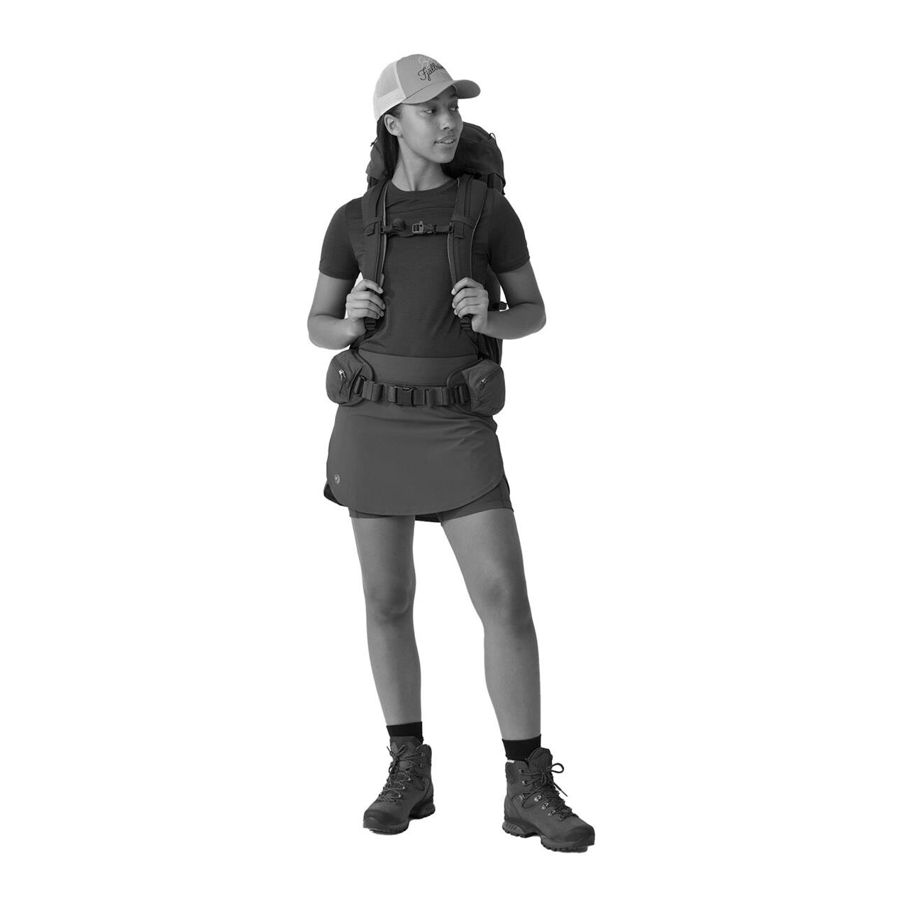 Fj? Llr? Ven Womens Abisko Midsummer Skort   Blå  Ultramarine 537  42