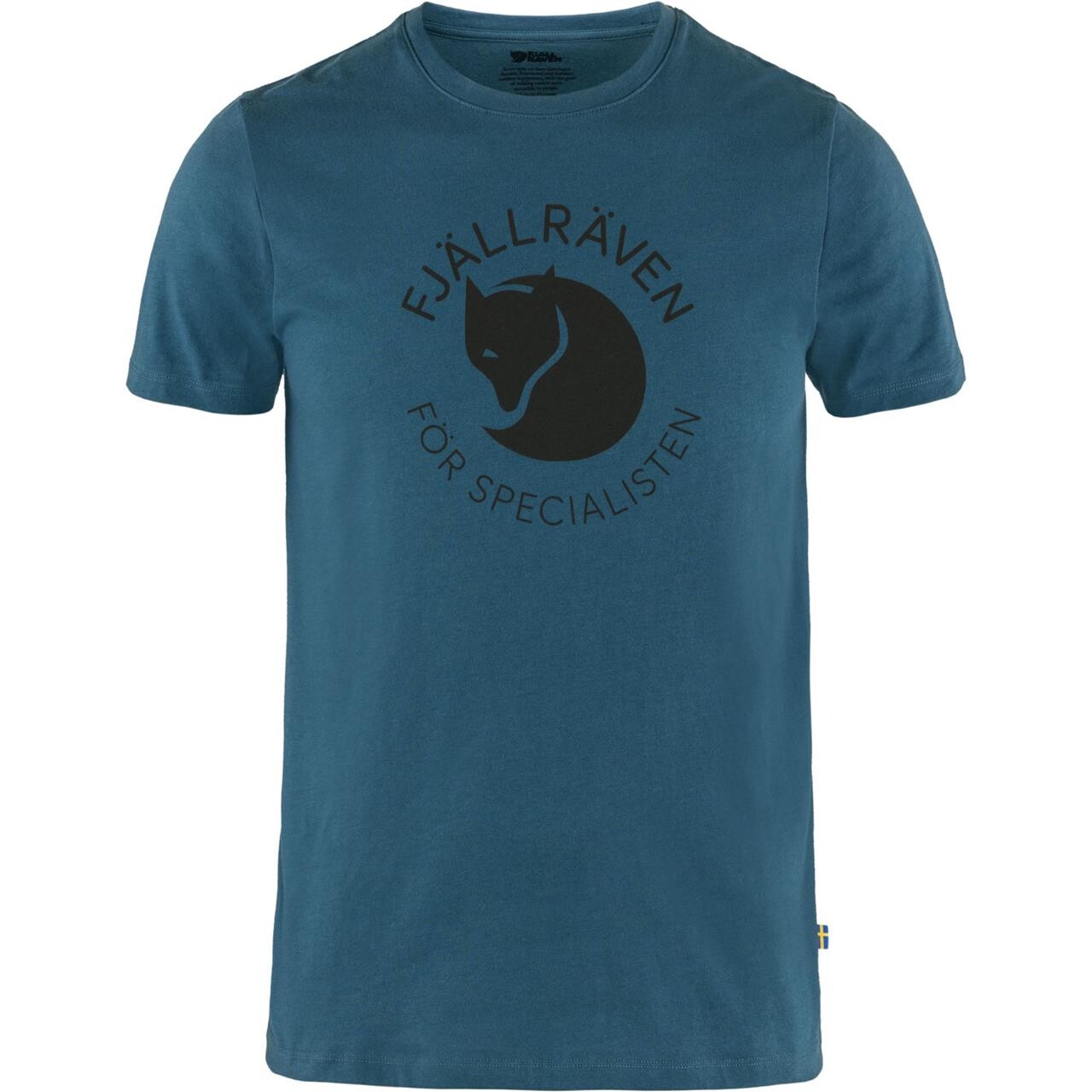 Fj? Llr? Ven Mens Fj? Llr? Ven Fox T-shirt   Blå  Indigo Blue 534  Medium