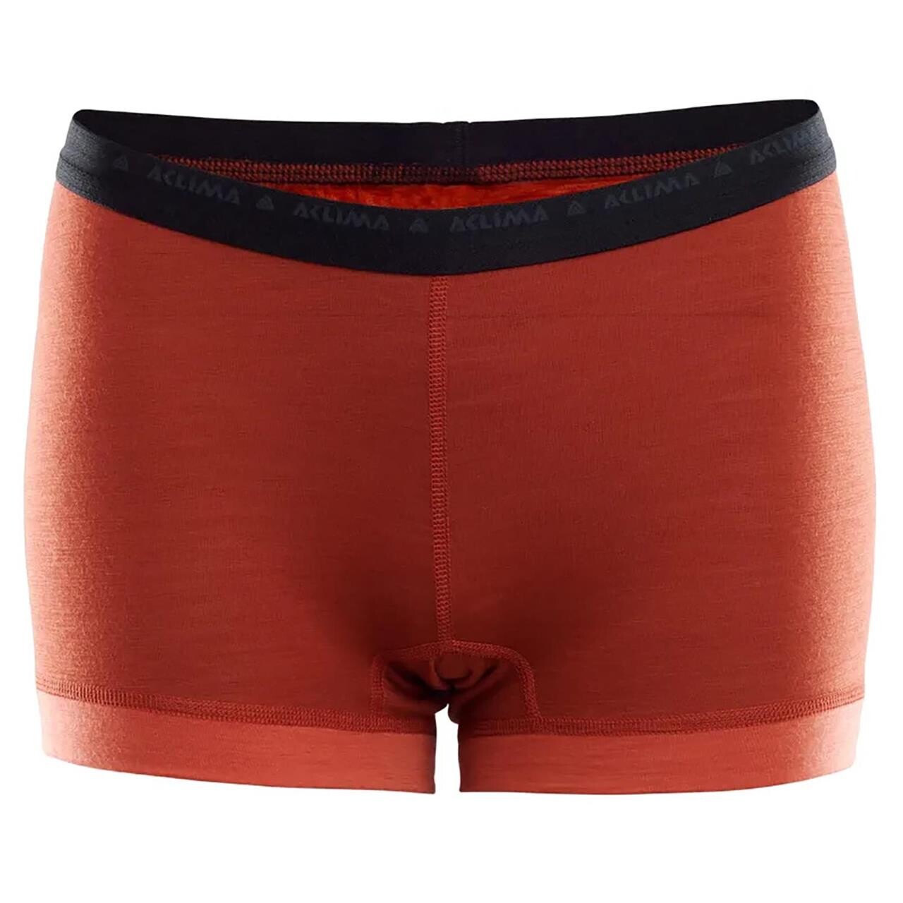Aclima Womens Lightwool Hipsters  Rød  Red Ochre Burnt Sienna  X-small