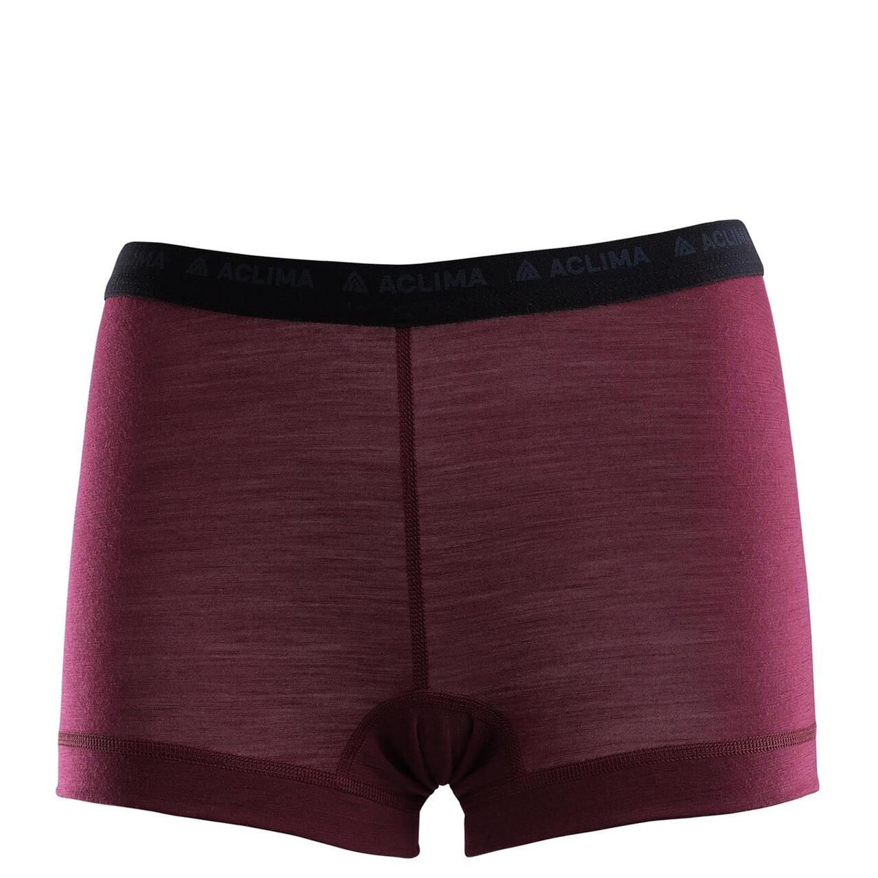Aclima Womens Lightwool Hipsters  Rød  Zinfandel  Xx-large
