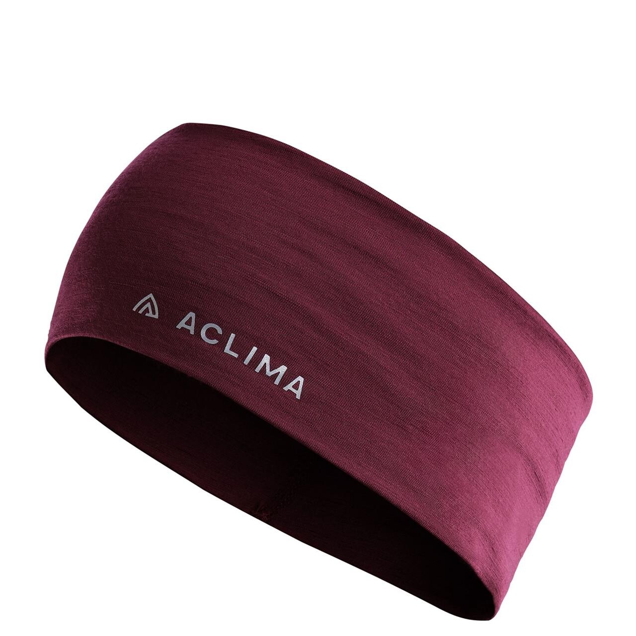 Aclima Lightwool Headband  Rød  Zinfandel  Large