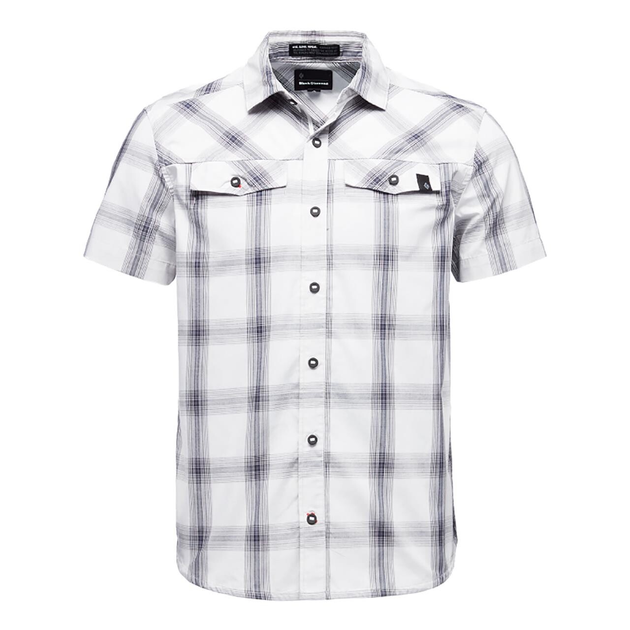 Black Diamond Mens Benchmark Shirt S S  Grå  Alloy Captain Anthracite  Small