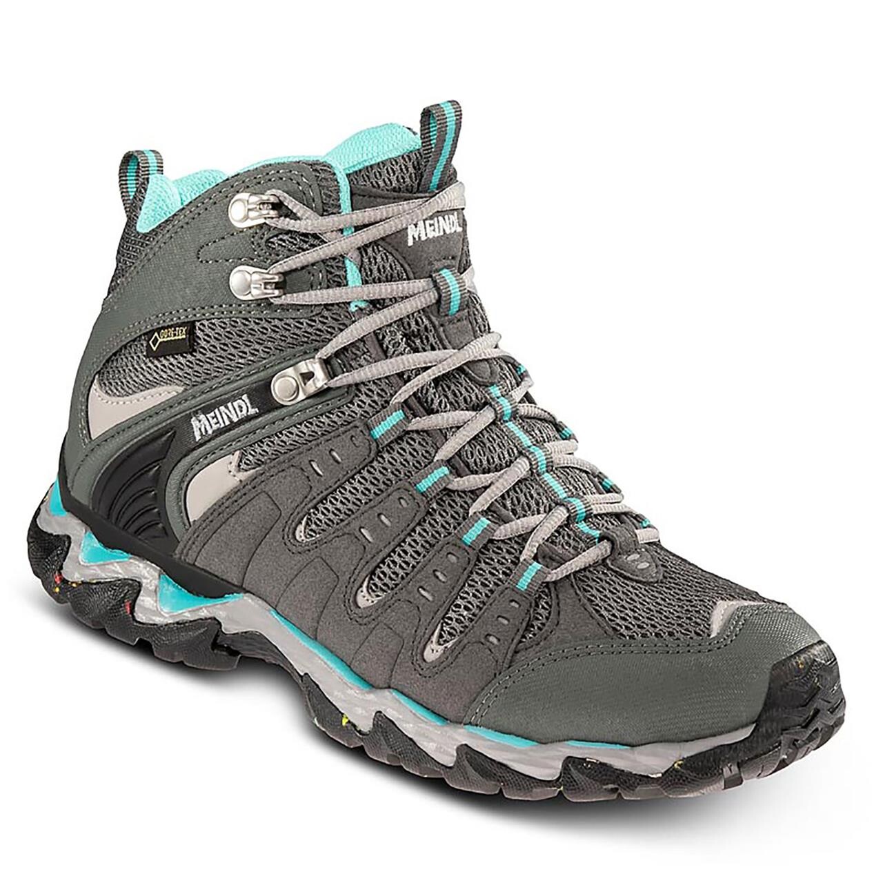Meindl Womens Respond Lady Mid Ii Gtx  Grå  Anthracite Turquoise  37