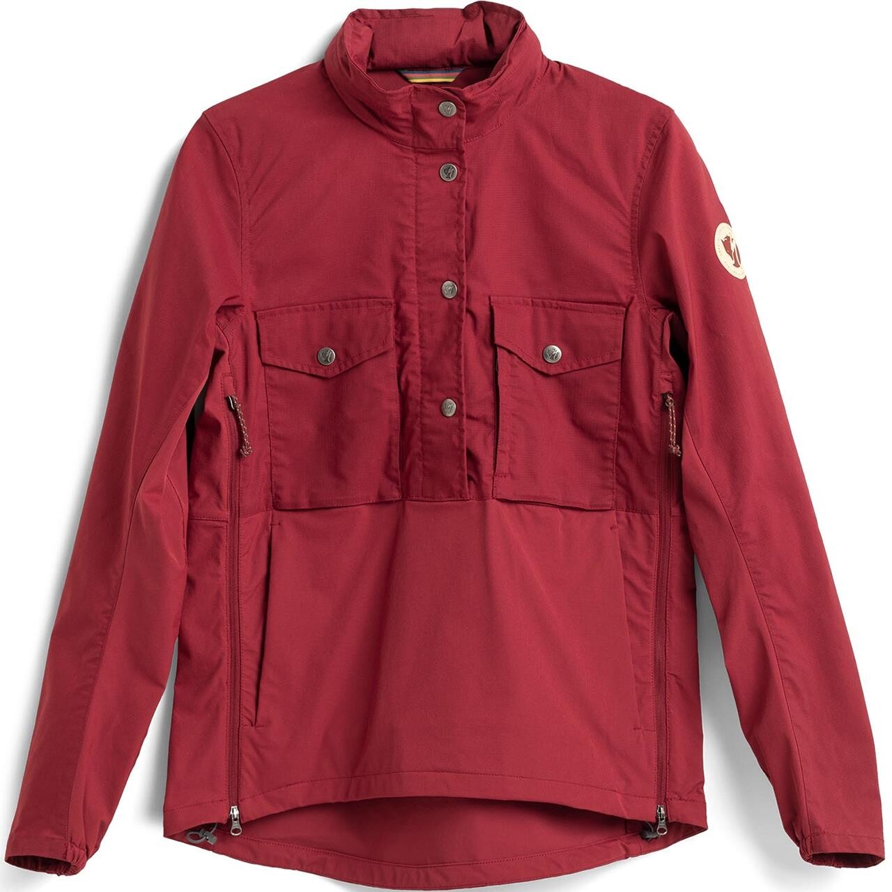Fj? Llr? Ven Womens S F R? Ven Anorak   Rød  Pomegranate Red 346  Large