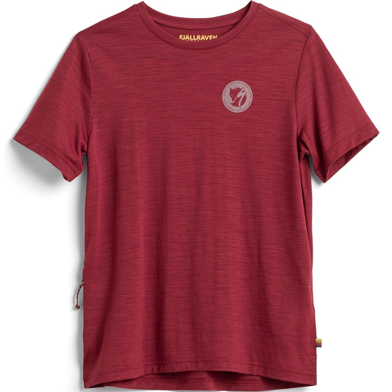 Fj? Llr? Ven Womens S F Wool T-shirt   Rød  Pomegranate Red 346  X-large
