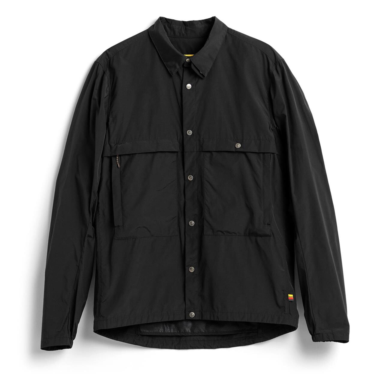 Fj? Llr? Ven Mens S F Rider 39 S Wind Jacket   Sort  Black 550  X-large