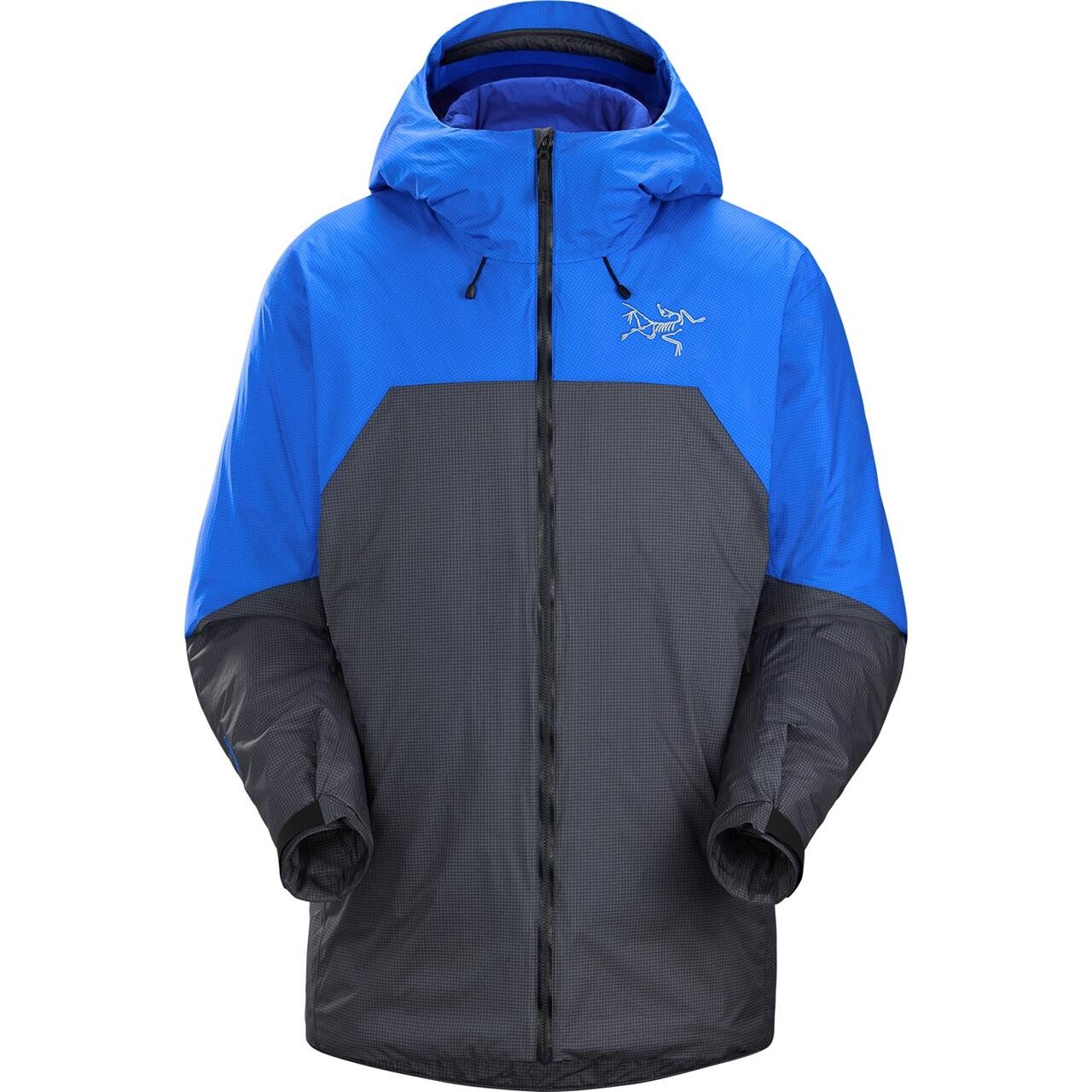 Arcteryx Mens Rush Insulated Jacket 2022 Model  Blå  Fluidity Graphite  Large